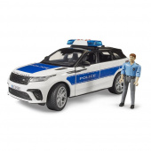 Bruder Range Rover Velar Police vehicle with police officer Bruder Range Rover Velar Police vehicle with police officer