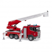 Bruder Scania Super 560R Fire engine with ladder, waterpump and Light & Sound Module Bruder Scania Super 560R Fire engine with ladder, waterpump and Light & Sound Module