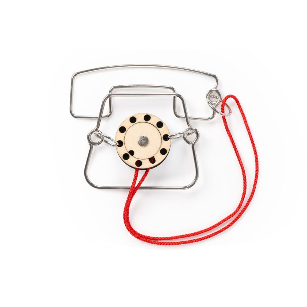 Metal Telephone Puzzle