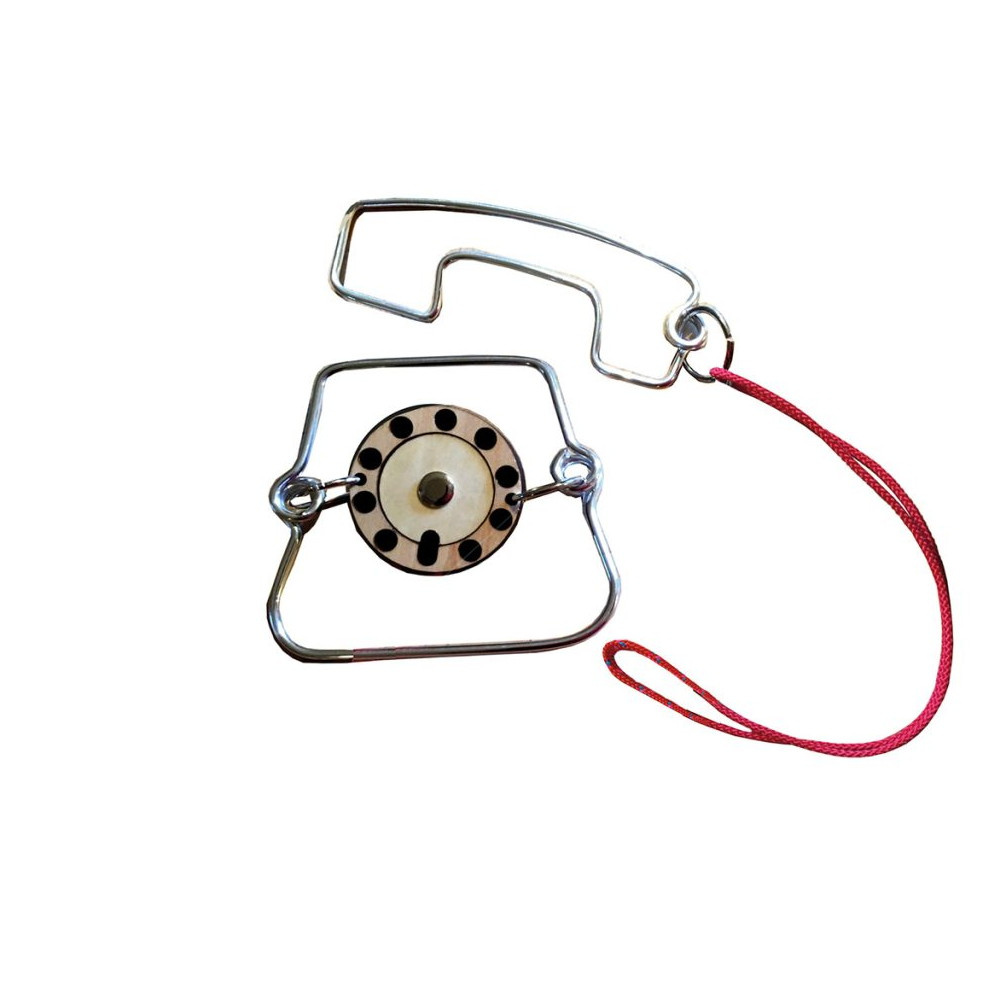 Metal Telephone Puzzle