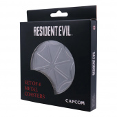 Resident Evil Metal Coasters - 4 pc Resident Evil Metal Coasters - 4 pc