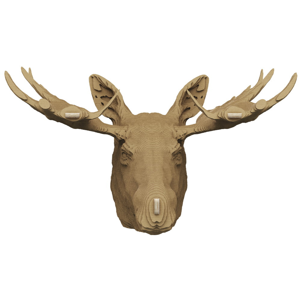 Kartonki 3D-palapeli - hirvi 308 kpl