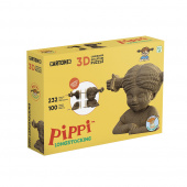 Kartonki 3D-palapeli - Peppi Pitkätossu 232 Kpl Kartonki 3D-palapeli - Peppi Pitkätossu 232 Kpl