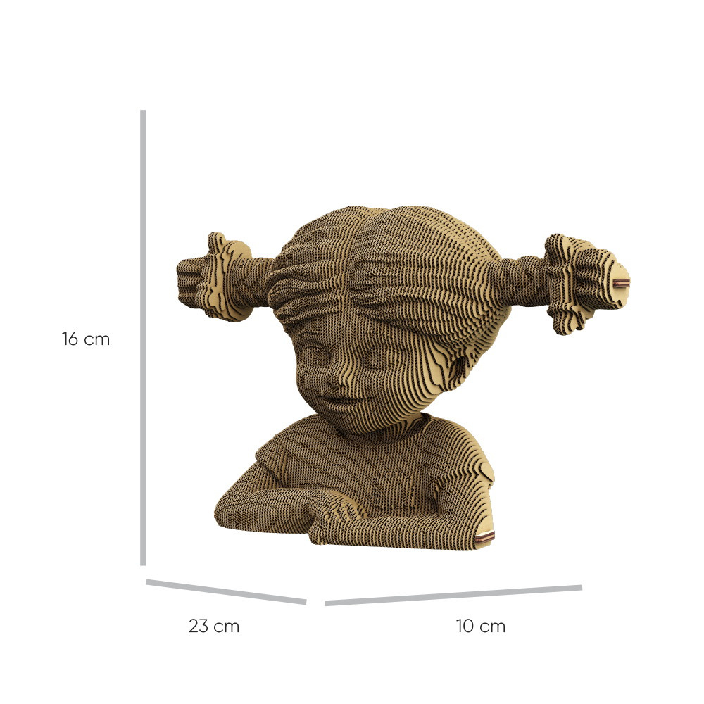 Kartonki 3D-palapeli - Peppi Pitkätossu 232 Kpl