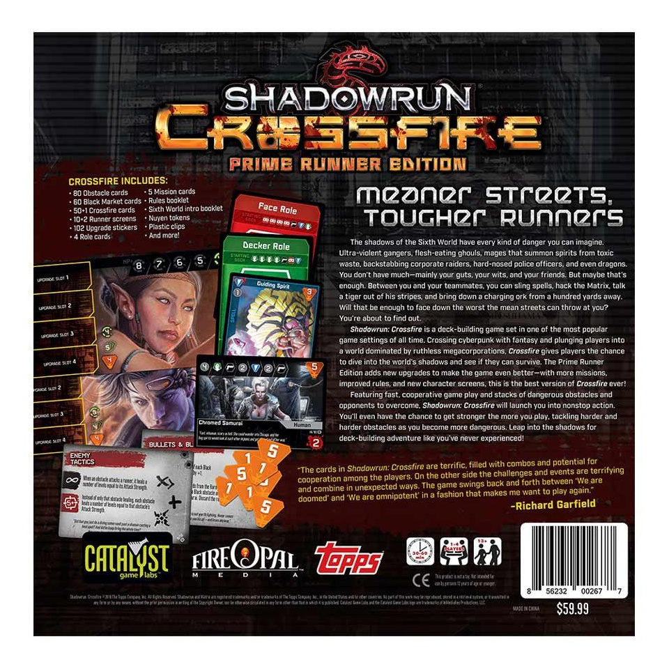 Shadowrun Crossfire: Prime Runner Edition