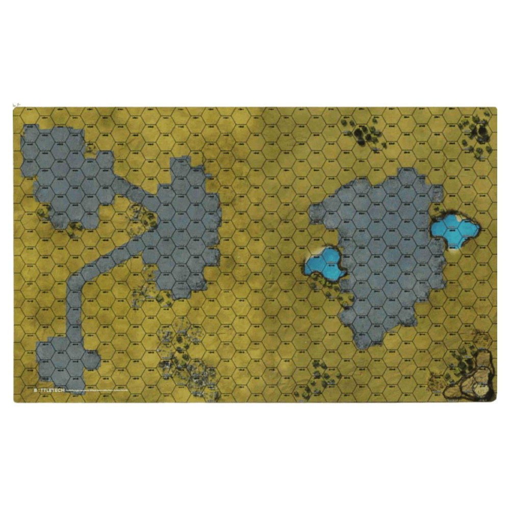 BattleTech: Savannah River Delta BattleMat (Exp.)