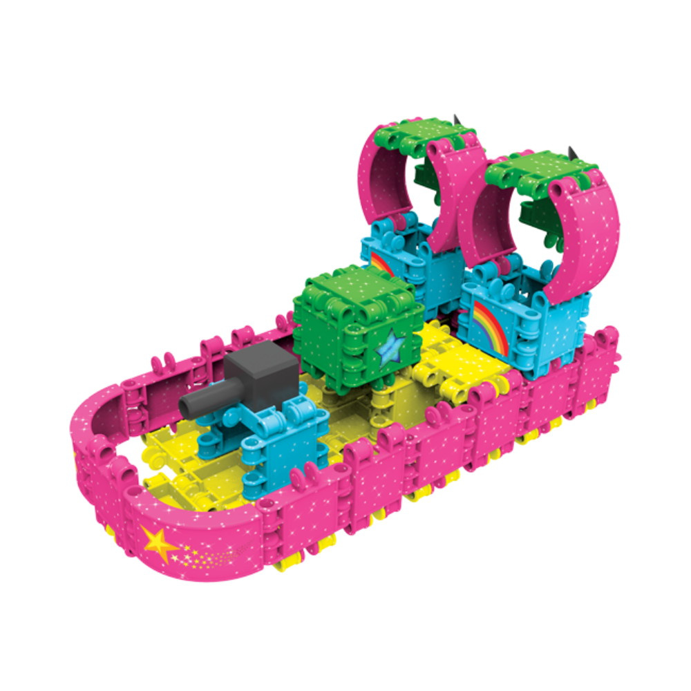 Clics - Glitter Bucket - 8 in 1