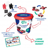 Clics Bucket 8 in 1 - Fire Brigade Clics Bucket 8 in 1 - Fire Brigade