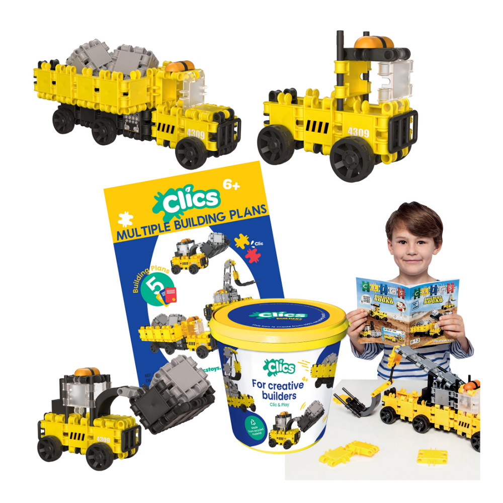 Clics Bucket 5 in 1 - Builders
