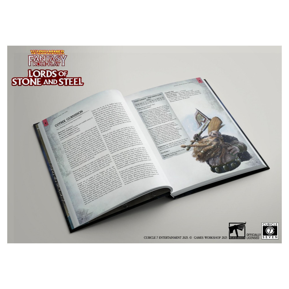 Warhammer Fantasy Roleplay: Lords of Stone and Steel
