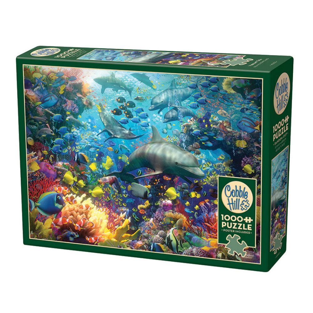 Cobble Hill Pussel - Vibrant Sea 1000 Palaa