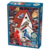 Cobble Hill Palapeli - Winter Birdhouse 500 Palaa Cobble Hill Palapeli - Winter Birdhouse 500 Palaa