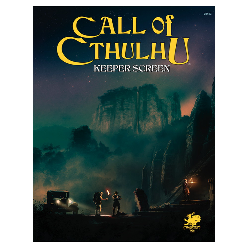 Call Of Cthulhu RPG: Keeper Screen Pack