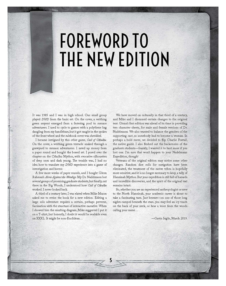 Call Of Cthulhu RPG: Alone Against the Frost