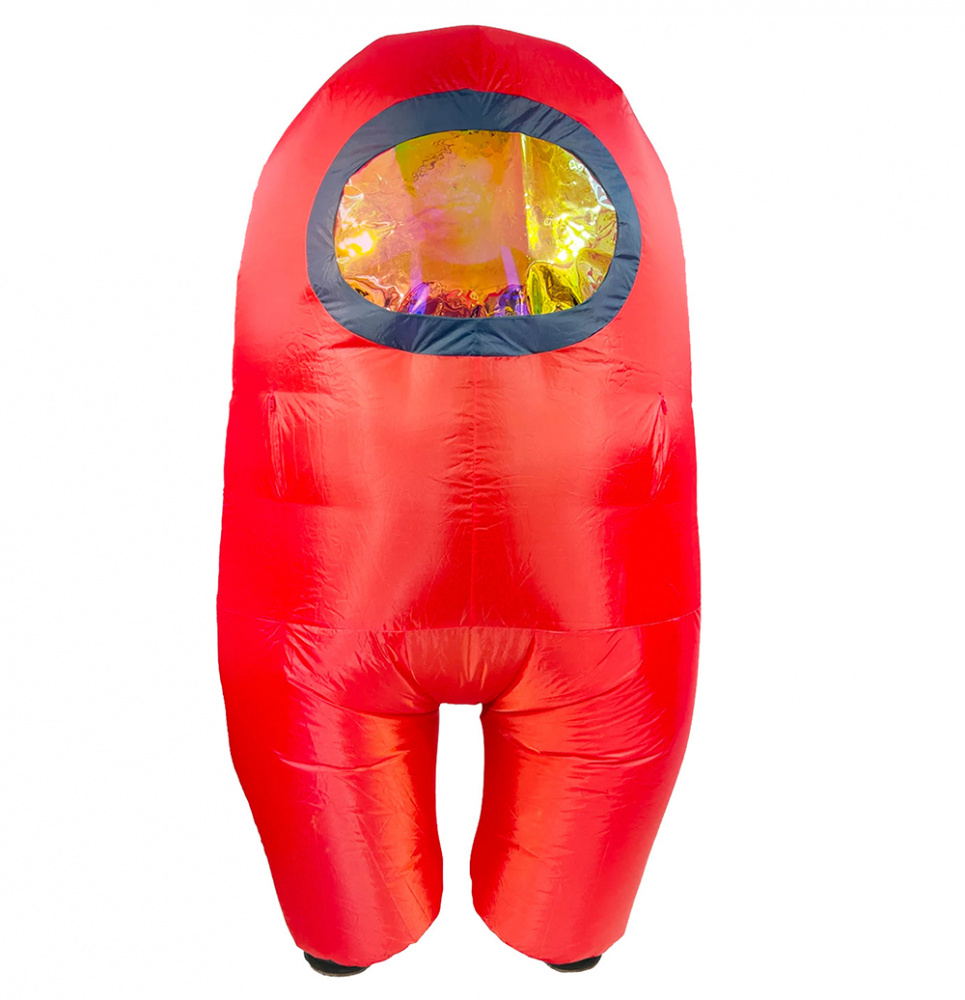 Puhallettava Among Us Naamiaisasu