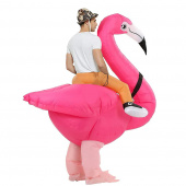 Puhallettava Flamingo Naamiaisasu Puhallettava Flamingo Naamiaisasu