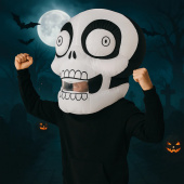 Giant Inflatable Skeleton Head for Adults Giant Inflatable Skeleton Head for Adults