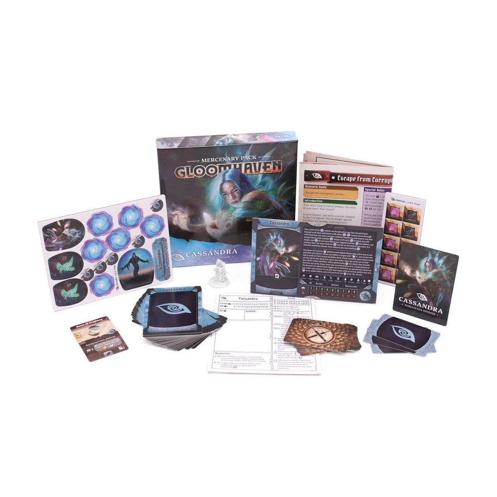 Gloomhaven: Mercenary Pack - Cassandra, Forgotten Diviner (Exp.)