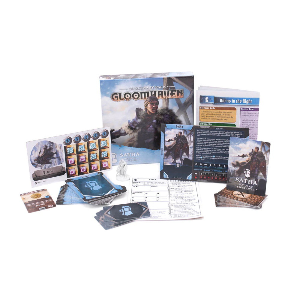 Gloomhaven: Mercenary Pack - Satha, Mayor of Frosthaven (Exp.)