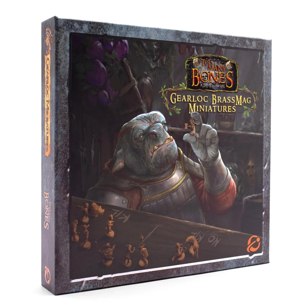 Too Many Bones: Gearloc BrassMag Miniatures (Exp.)