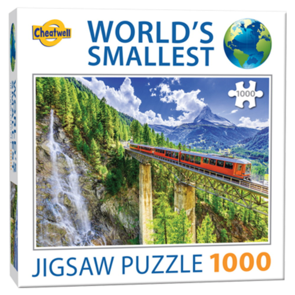 World's Smallest Puzzle: Matterhorn 1000 palaa
