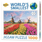 World's Smallest Puzzle: Dutch Windmills 1000 palaa