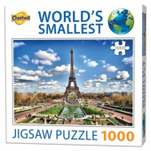 World's Smallest Puzzle: Eiffel Tower, Paris 1000 palaa