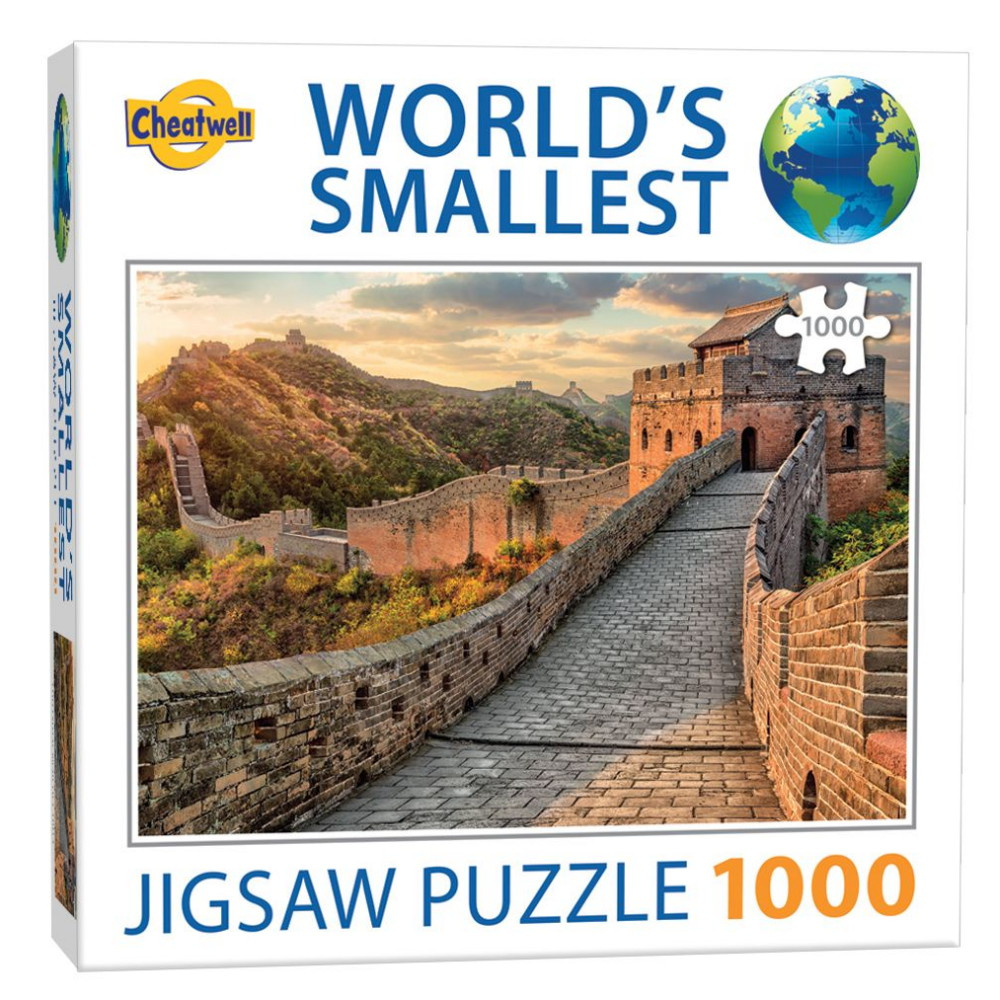 World's Smallest Great Wall of China 1000 palaa