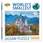 World's Smallest Puzzle: Neuschwanstein Castle 1000 palaa World's Smallest Puzzle: Neuschwanstein Castle 1000 palaa