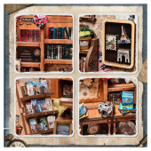 Miniature House - Journey Trace Bookshop Miniature House - Journey Trace Bookshop