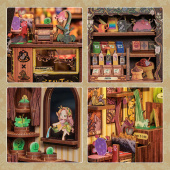 Cutebee Book Nook - Fantasy Plant Shop Cutebee Book Nook - Fantasy Plant Shop