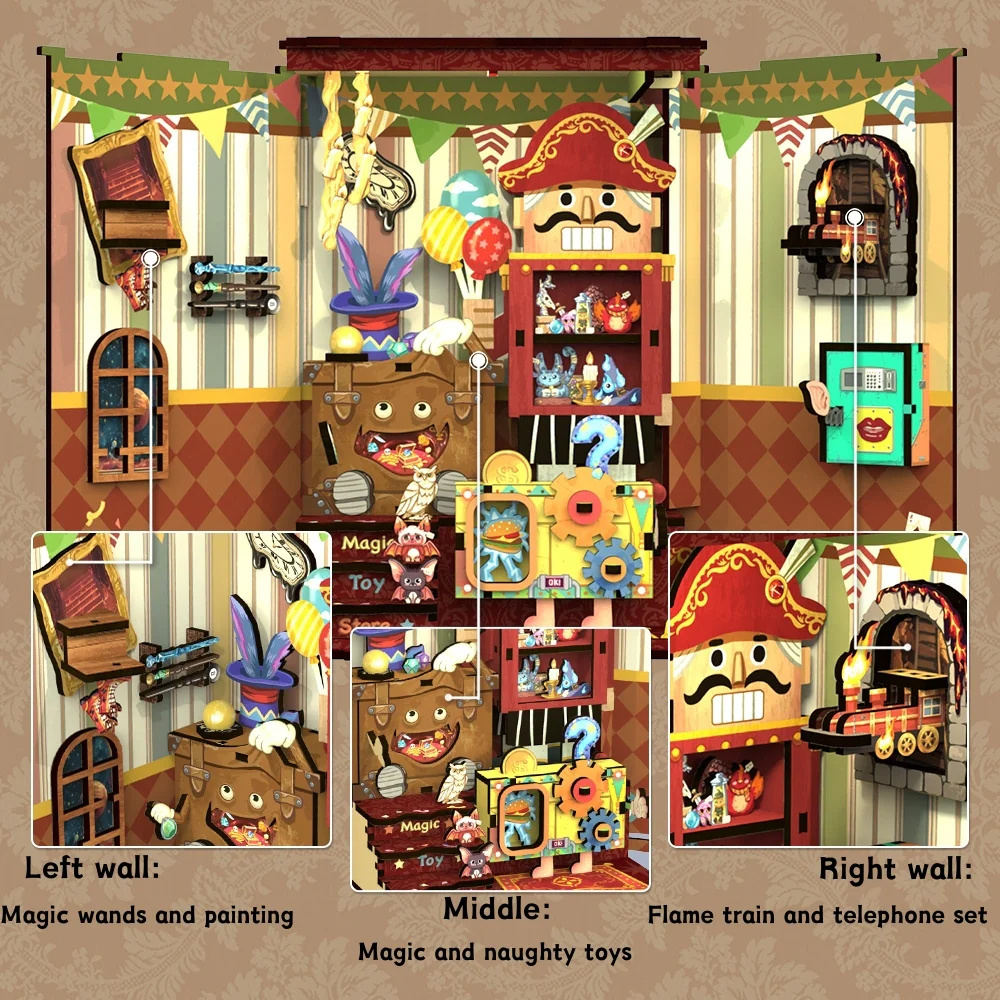 Cutebee Book Nook - Amazing Toy Store