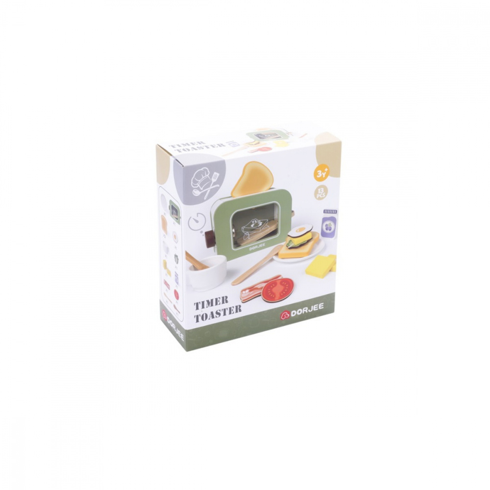 Toaster With Timer, Wood