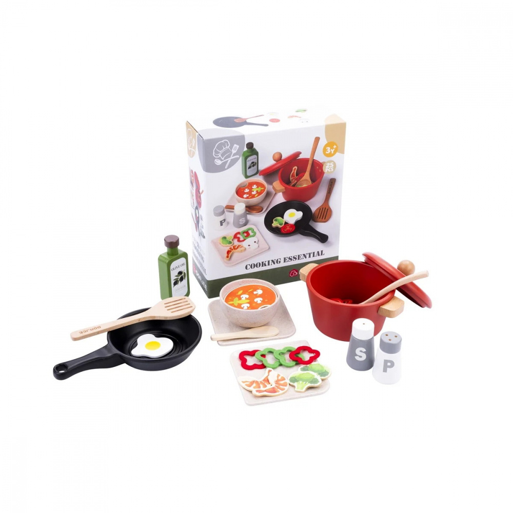 Cooking Playing Set Wood