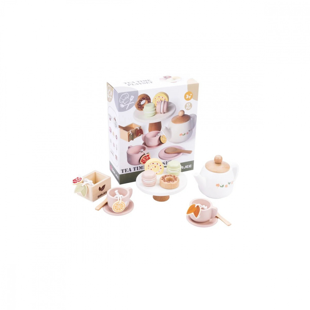 Tea Time Playing Set, Wood