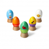 Egg Shaking Percussion Rattles