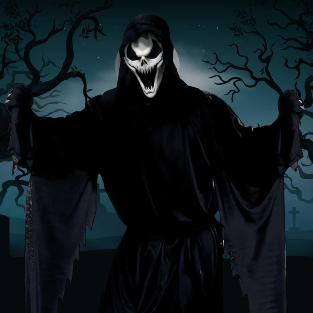 Halloween Mask Dark Skull