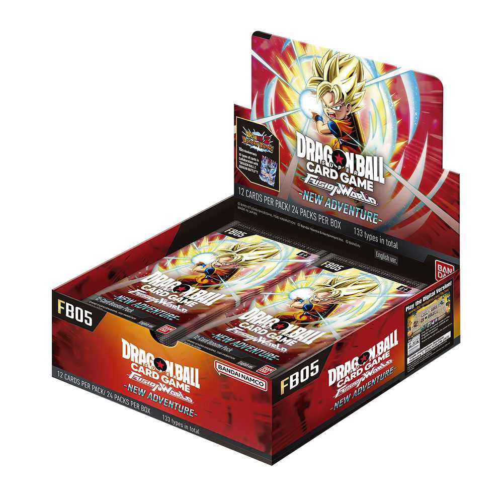 Dragon Ball Super Card Game: Fusion World - New Adventure Booster Display FB05