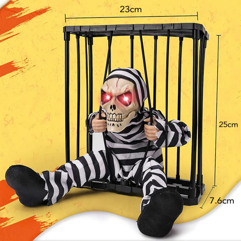 Puhuva luurankokoristelu