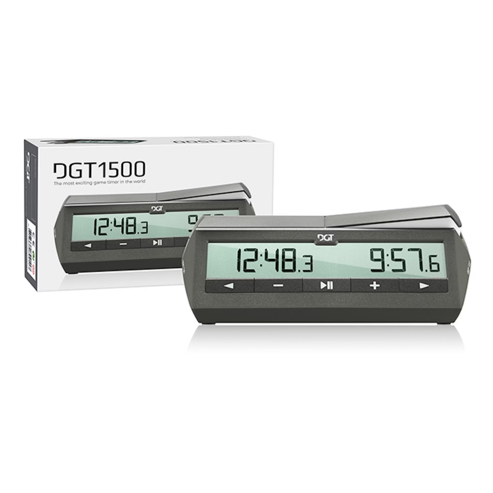 DGT1500 Grey Digital Chess Clock