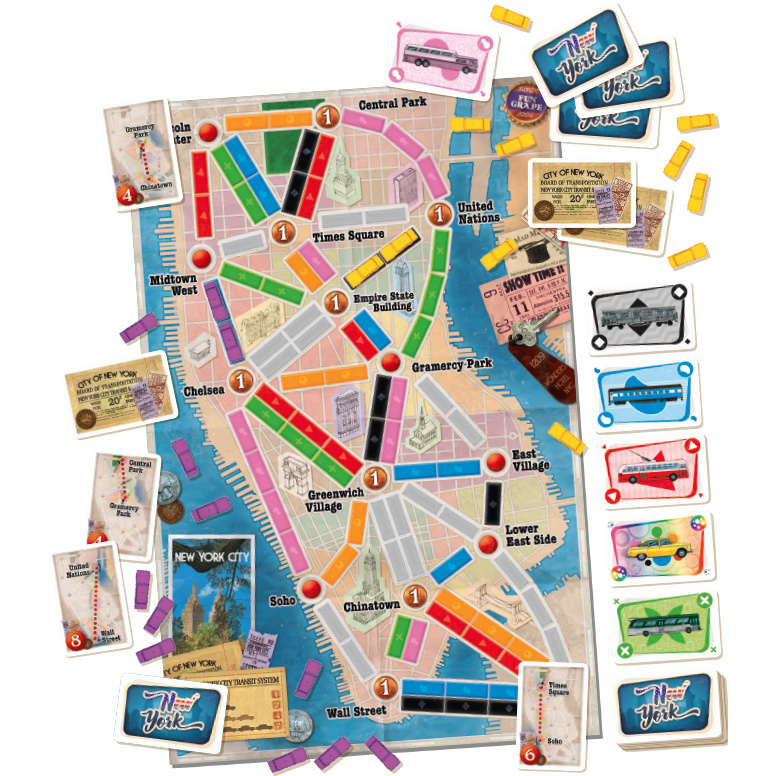 Ticket To Ride: New York (EN)