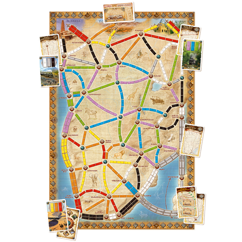Ticket To Ride: The Heart of Africa (Exp.)