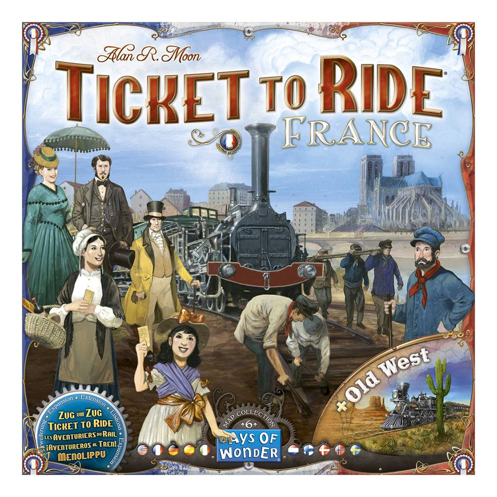 Ticket to Ride: France & Old West (Exp.) (FI)