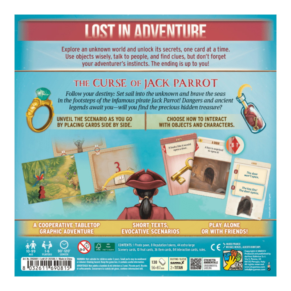 Lost in Adventure: The Curse of Jack Parrot