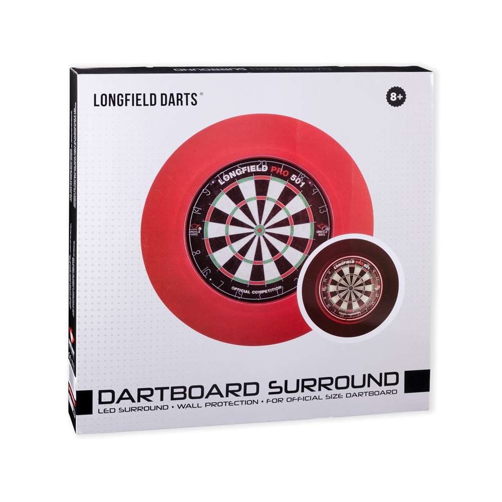 LED Dartsurround Punainen