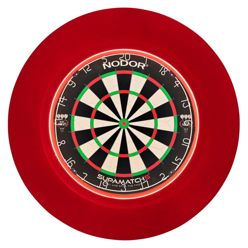 LED Dartsurround Punainen