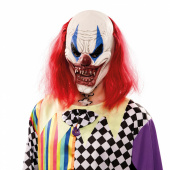 Latex Mask Diabolic Clown Latex Mask Diabolic Clown