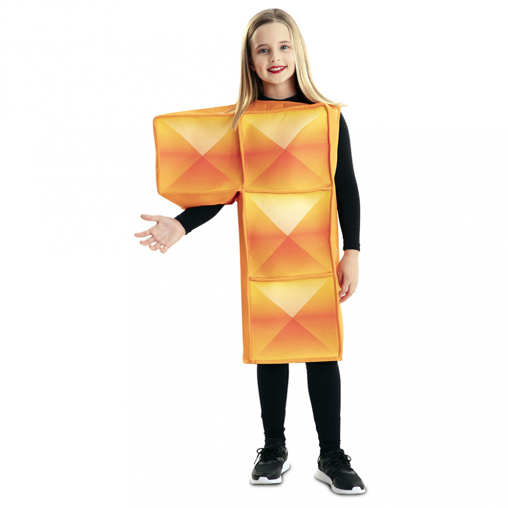 Tetris Costume For Kids - Orange