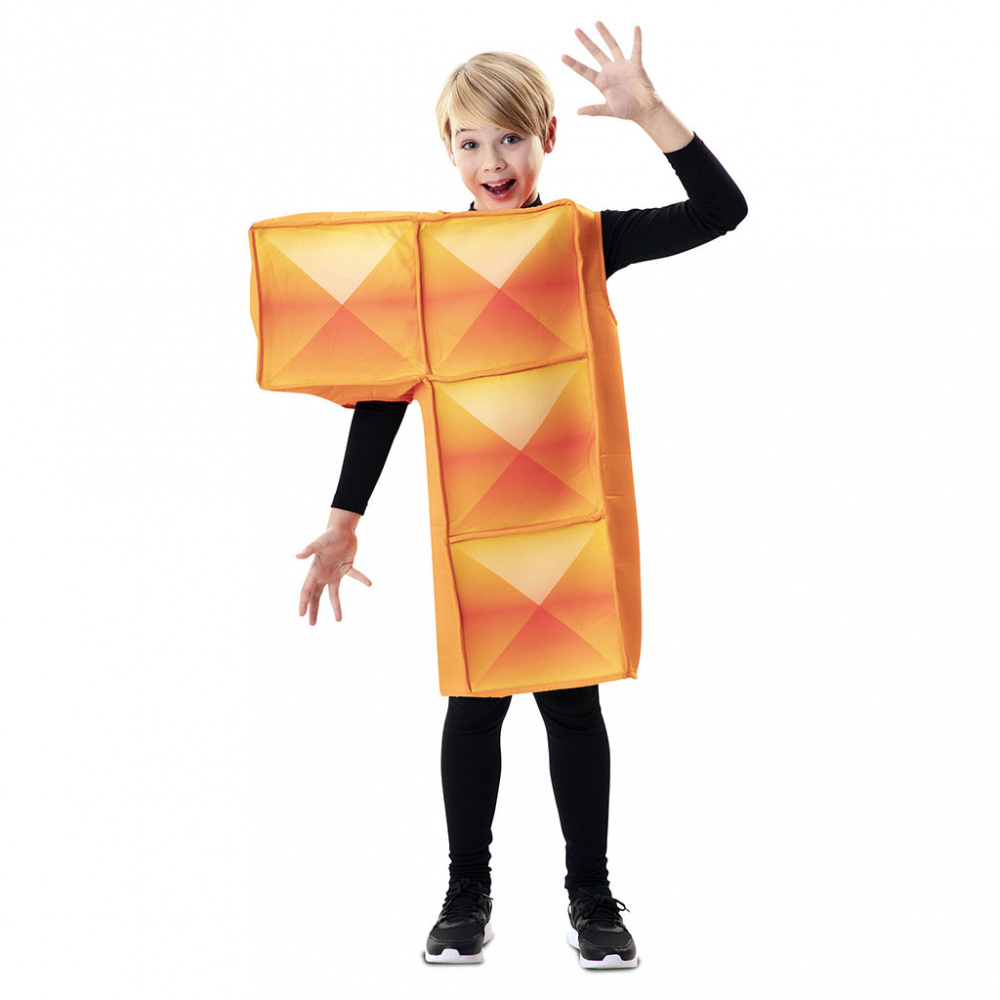 Tetris Costume For Kids - Orange