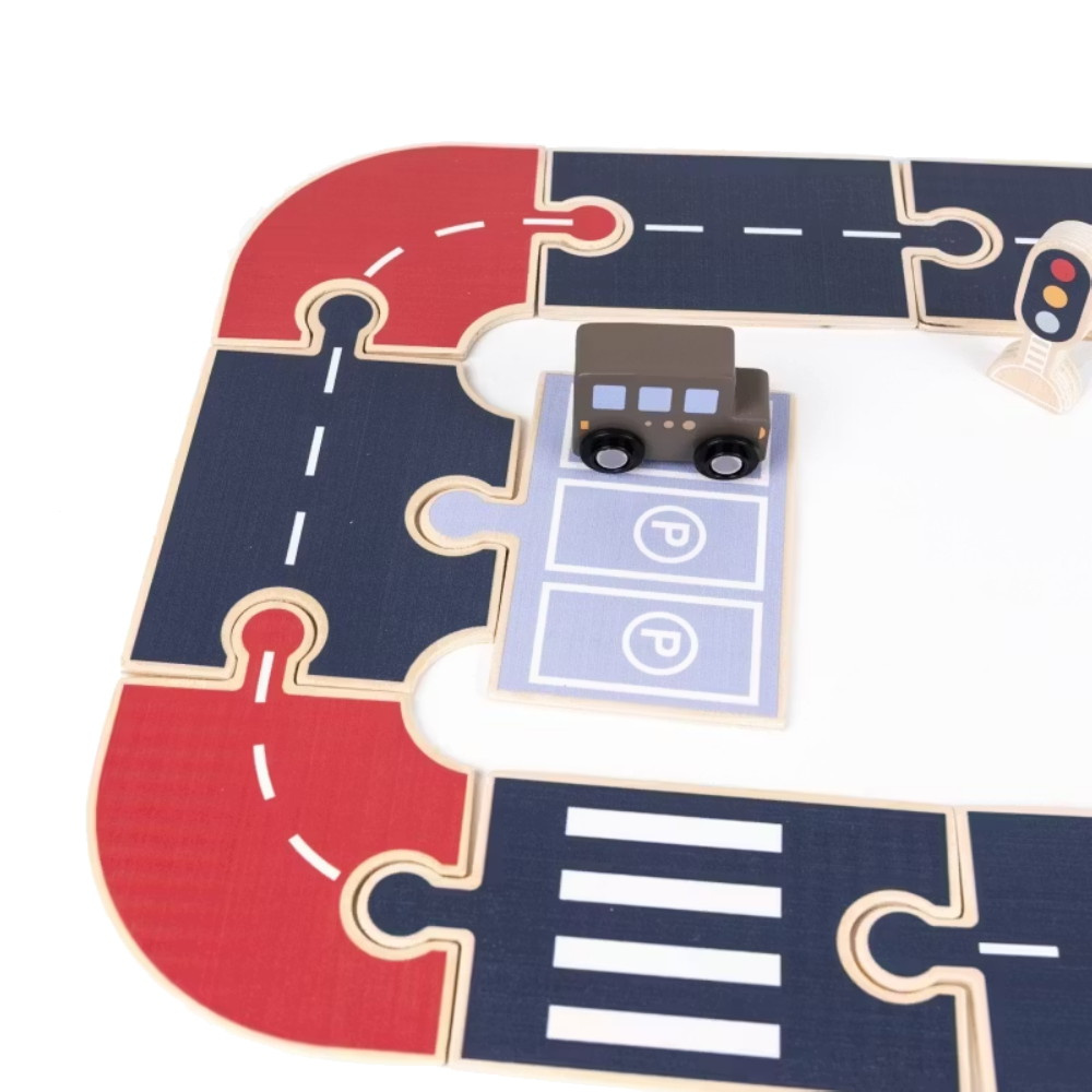 Autot Tiellä -Leikkisetti